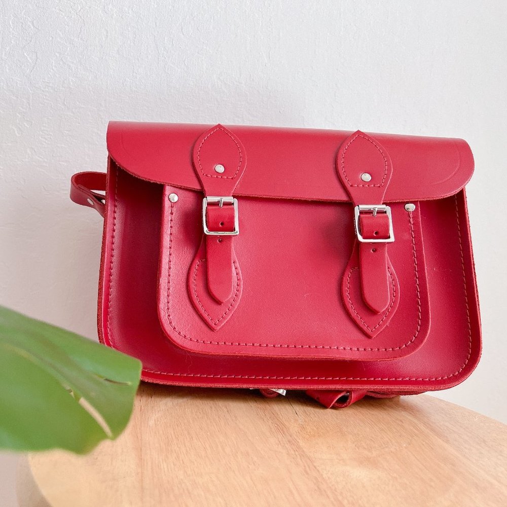 The Cambridge Satchel Company Red 11inch Satchel